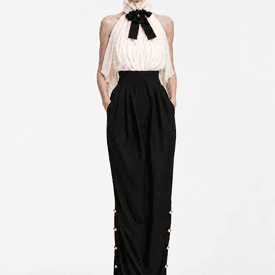 Vintage Chanel Silk Evening Dress — image 4