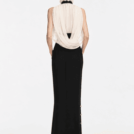 Vintage Chanel Silk Evening Dress — image 5