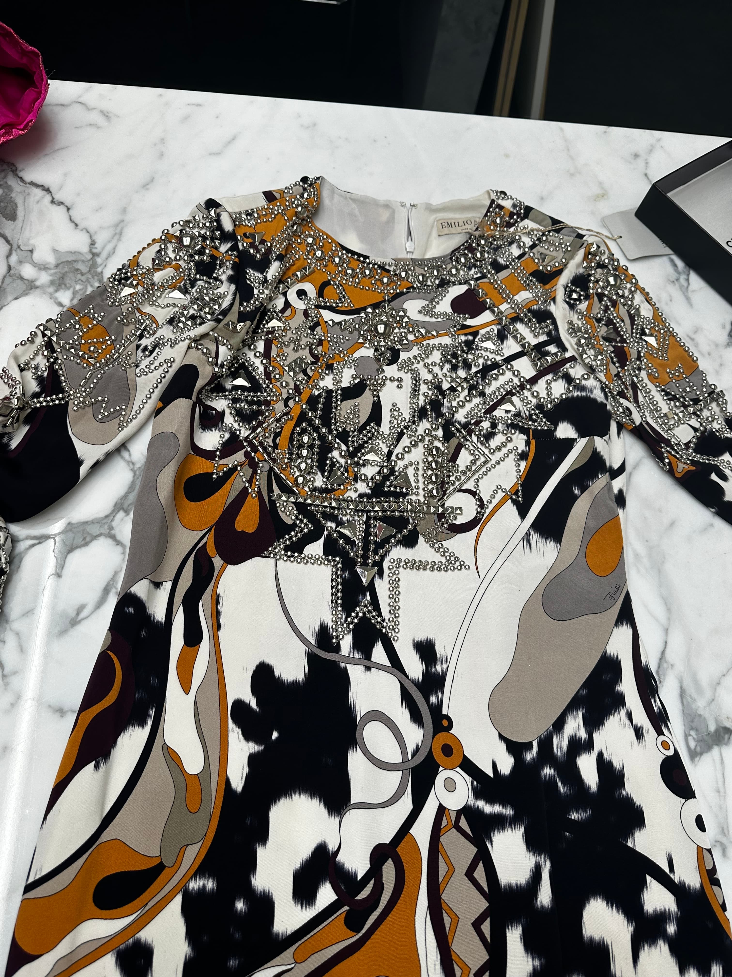Emilio Pucci Embellished Pant Set