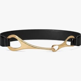 Gucci Black & Gold Belt — image 1