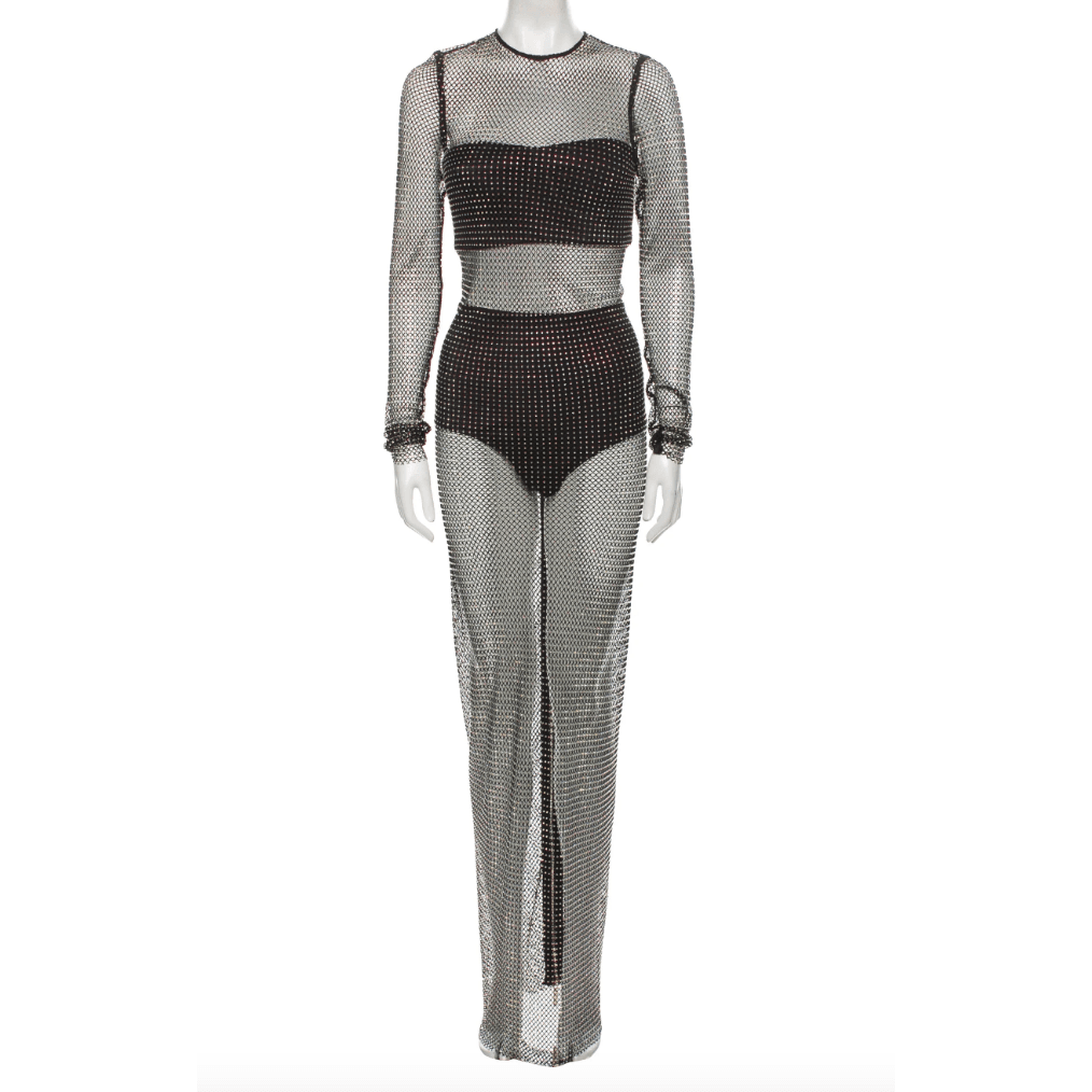 Bronx & Banco Mesh Dress M Medium