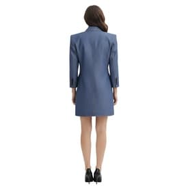 Saint Laurent Denim Blazer Dress — image 4
