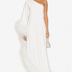 New Arrivals White One Shoulder — image 3