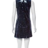 Christian Dior Blue Embellished Mini Dress — image 3