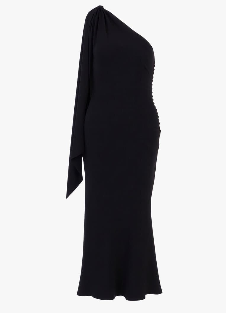 Vintage Christian Dior Spring 1998 One-shoulder Evening Dress