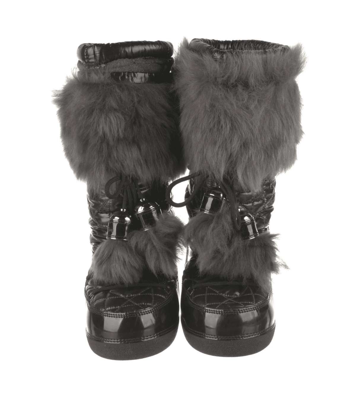 Christian Dior Black Neoprene Apre Ski Snow Boots