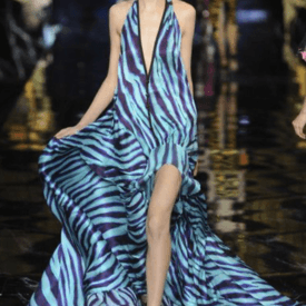 Louis Vuitton Silk Zebra Jumpsuit — image 1