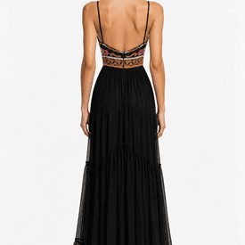 Vintage Emilio Pucci Embroidered Maxi — image 4