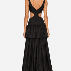 Kalmanovich Black Cut Out Gown — image 4