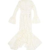 Costarellos Guipure Lace Asymmetrical Gown — image 3