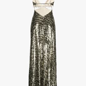 Roberto Cavalli Sequin Embellished Cami Gown — image 2