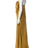 Cushnie Et Ochs Draped Silk Dress — image 2