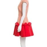 Delpozo Wool Colorblock Dress — image 2