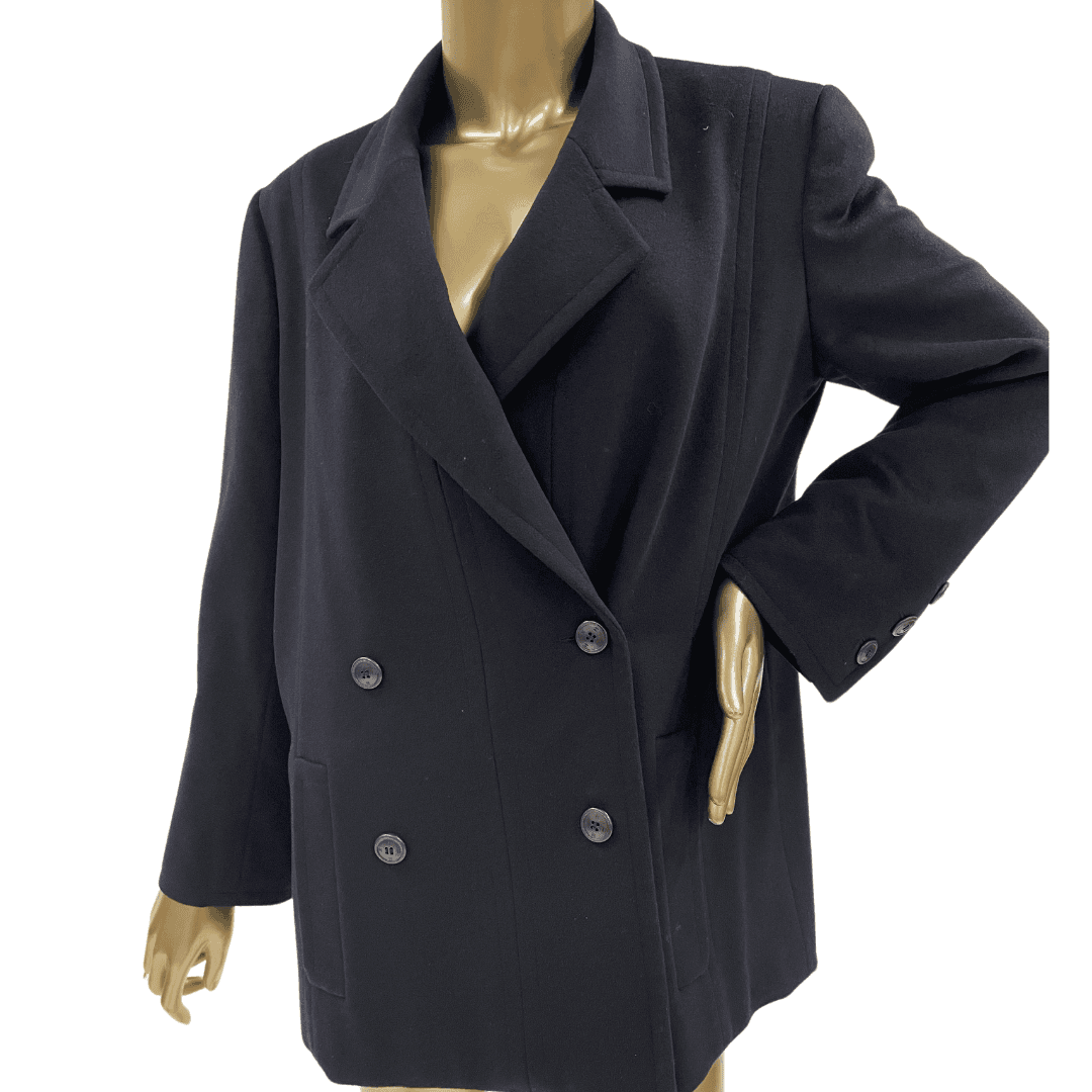 Chanel Black Cashmere Jacket