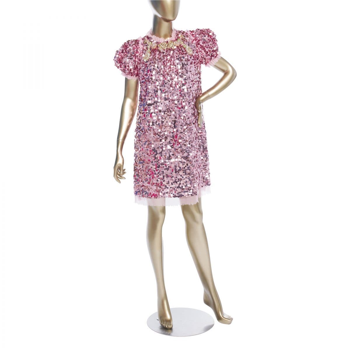 Dolce & Gabbana Crystal-embellished Sequin Dress