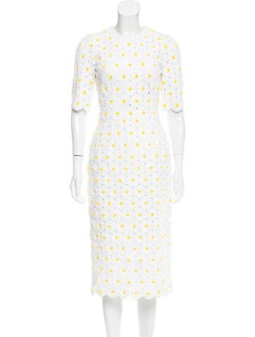 Dolce & Gabbana 2016 Embroidered Dress