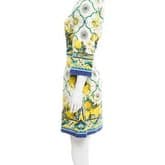 Dolce & Gabbana Tile & Lemon Print Jacquard Dress — image 2