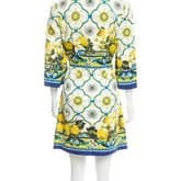 Dolce & Gabbana Tile & Lemon Print Jacquard Dress — image 3