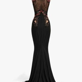 Stella Mccartney Spring 2015 Leopard Lace Gown — image 2