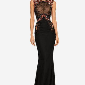 Stella Mccartney Spring 2015 Leopard Lace Gown — image 3