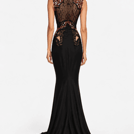 Stella Mccartney Spring 2015 Leopard Lace Gown — image 4