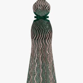 Mary Katrantzou Sequin Cut Out Gown — image 3