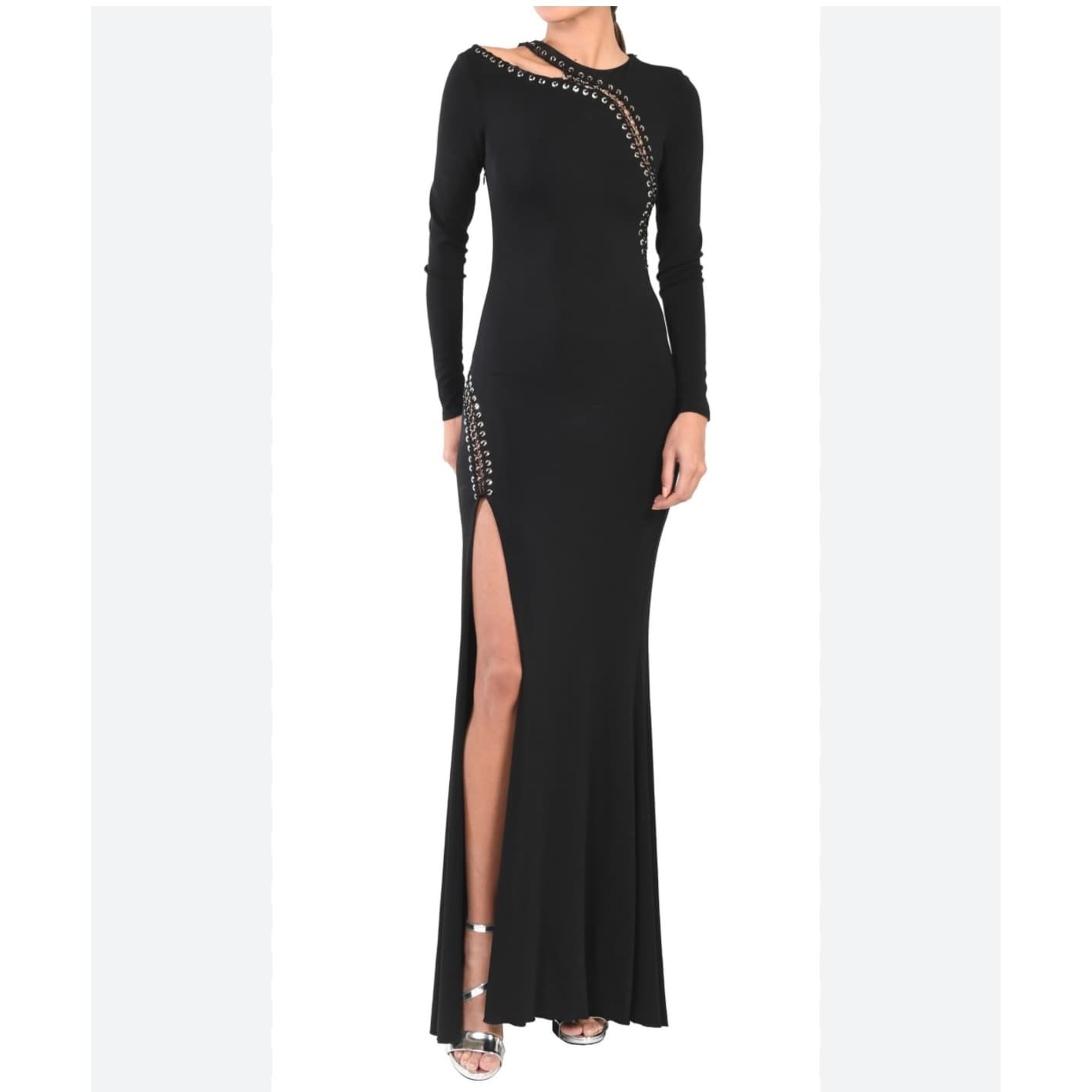 C- Emilio Pucci long sleeve cut out gown Dana