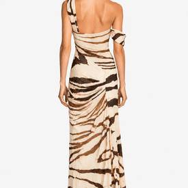 Roberto Cavalli 2008 Animal Print Gown — image 4