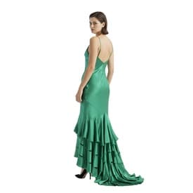 Roberto Cavalli S/s 2004 Silk Green Slip Gown — image 6