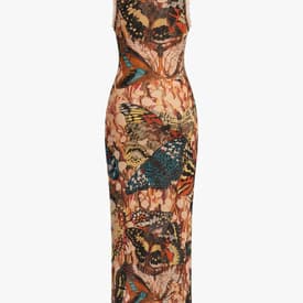 Jean Paul Gaultier Vintage S/s 2003 Maxi Butterfly Dress — image 2