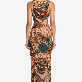 Jean Paul Gaultier Vintage S/s 2003 Maxi Butterfly Dress — image 4