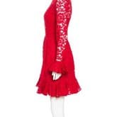 Dolce & Gabbana Lace Flounce Mini Dress — image 2