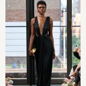 Gianfranco Deep V vintage pants with suspenders  — image 1