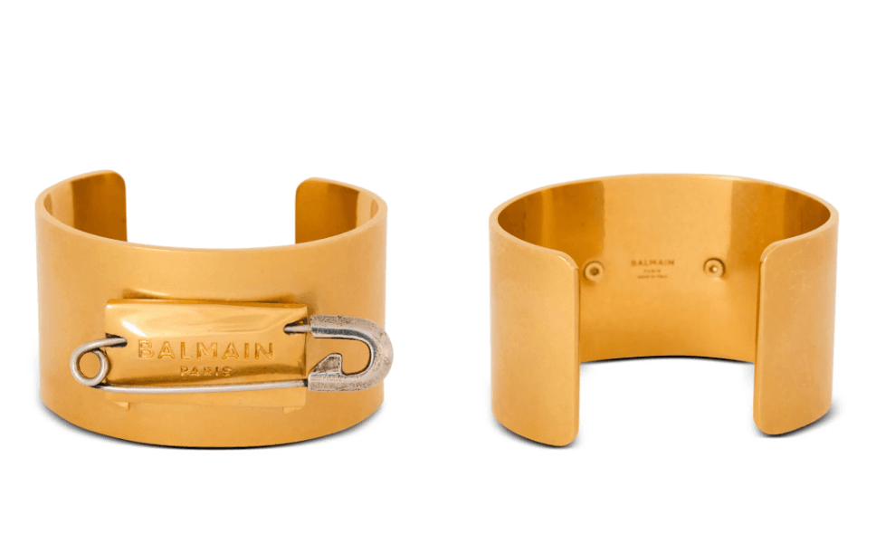 Balmain Safety Pin Bracelet