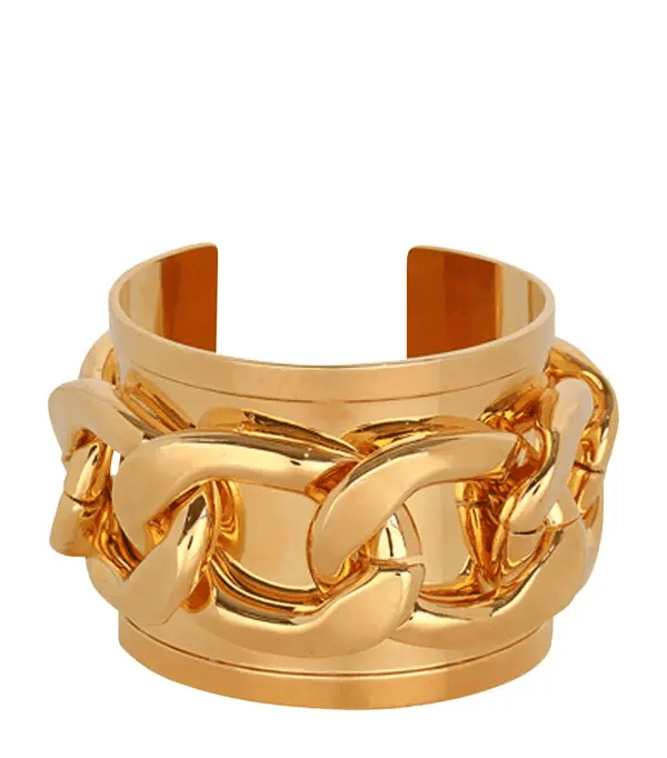Balmain Chain Cuff Bracelet