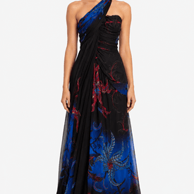 Roberto Cavalli Multi Printed Gown — image 3