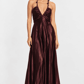 Roberto Cavalli Maroon Dress — image 3