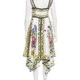 Dolce & Gabbana Siliciano & Floral Print Silk Dress — image 3