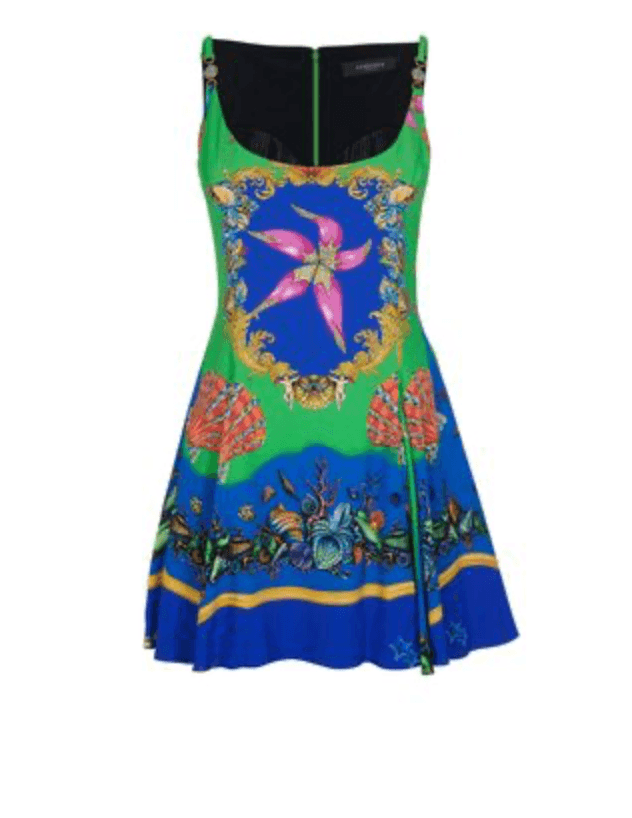 Versace Tresor de la Mer Starfish Dress s/s 2021
