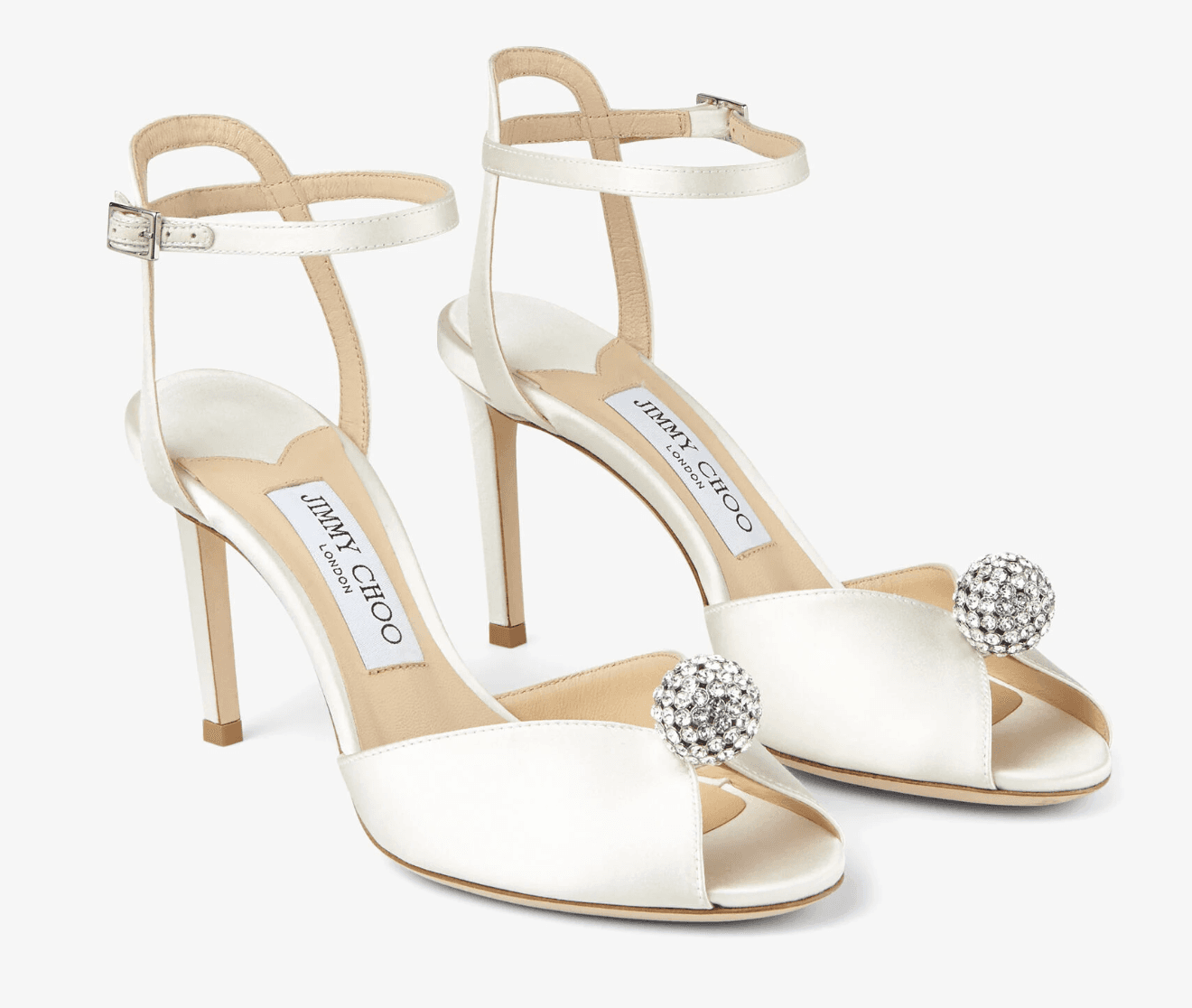 Jimmy Choo White Heels