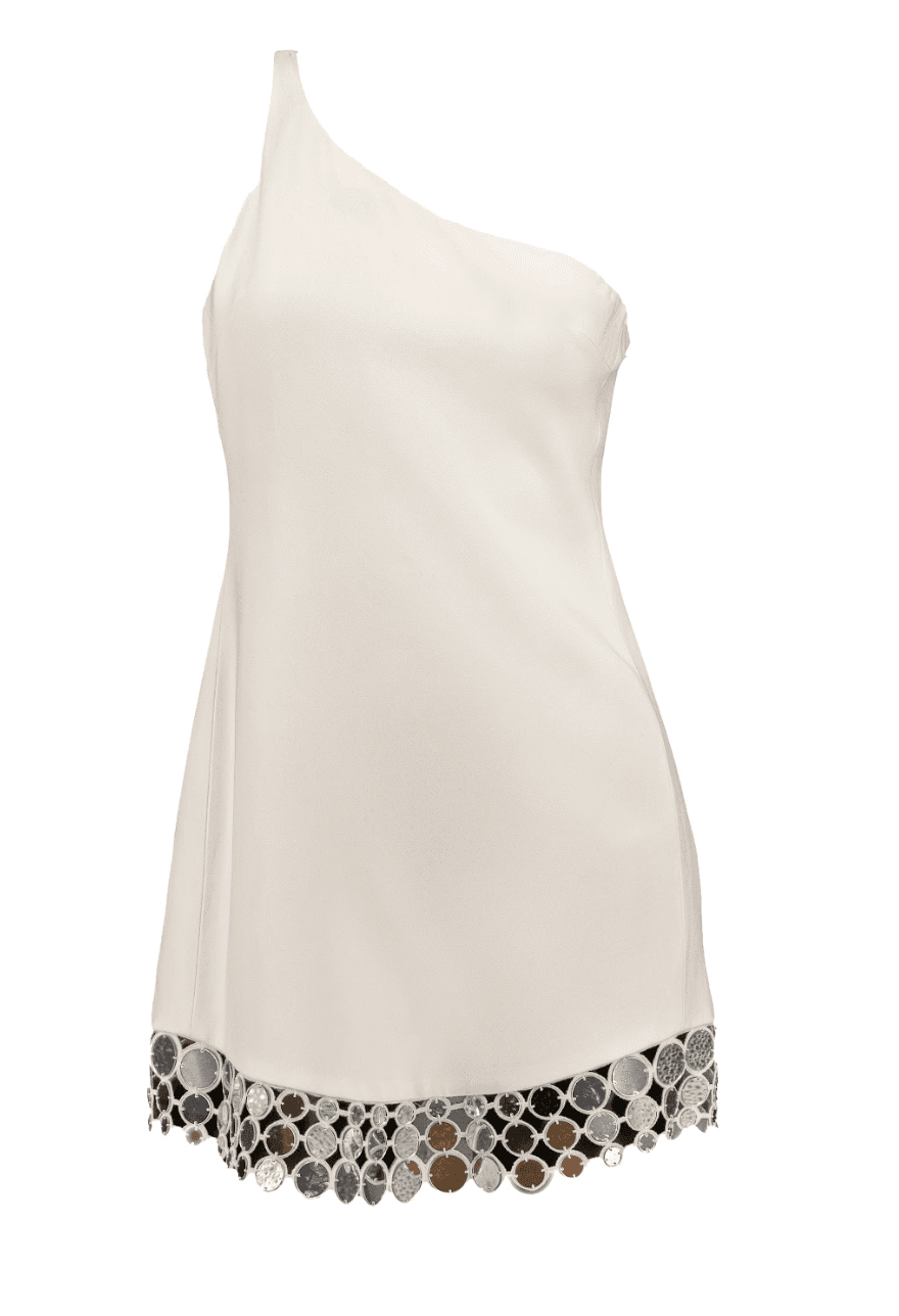 David Koma Off The Shoulder Embellished Mini Dress