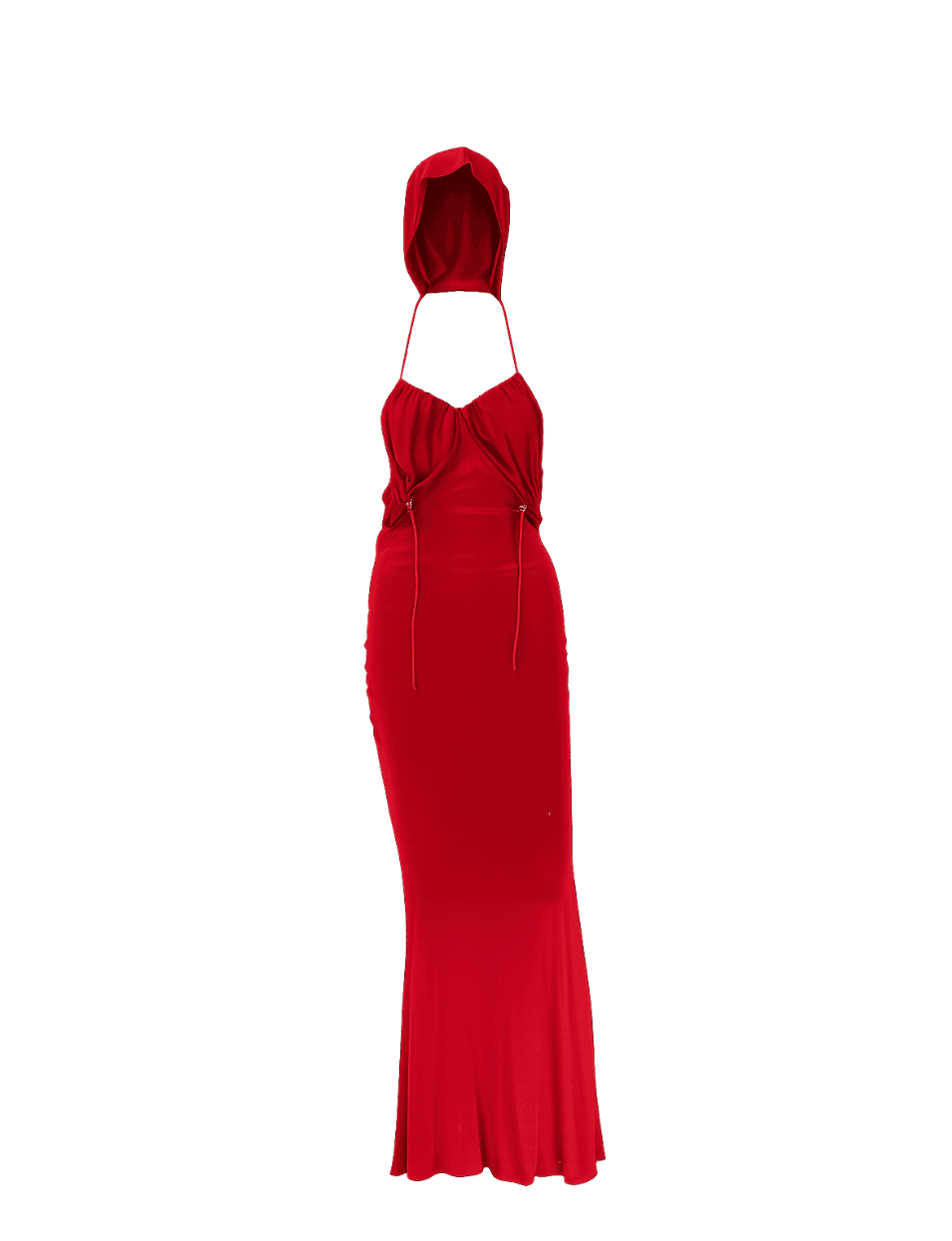 John Galliano S/s 2002 Red Maxi Dress
