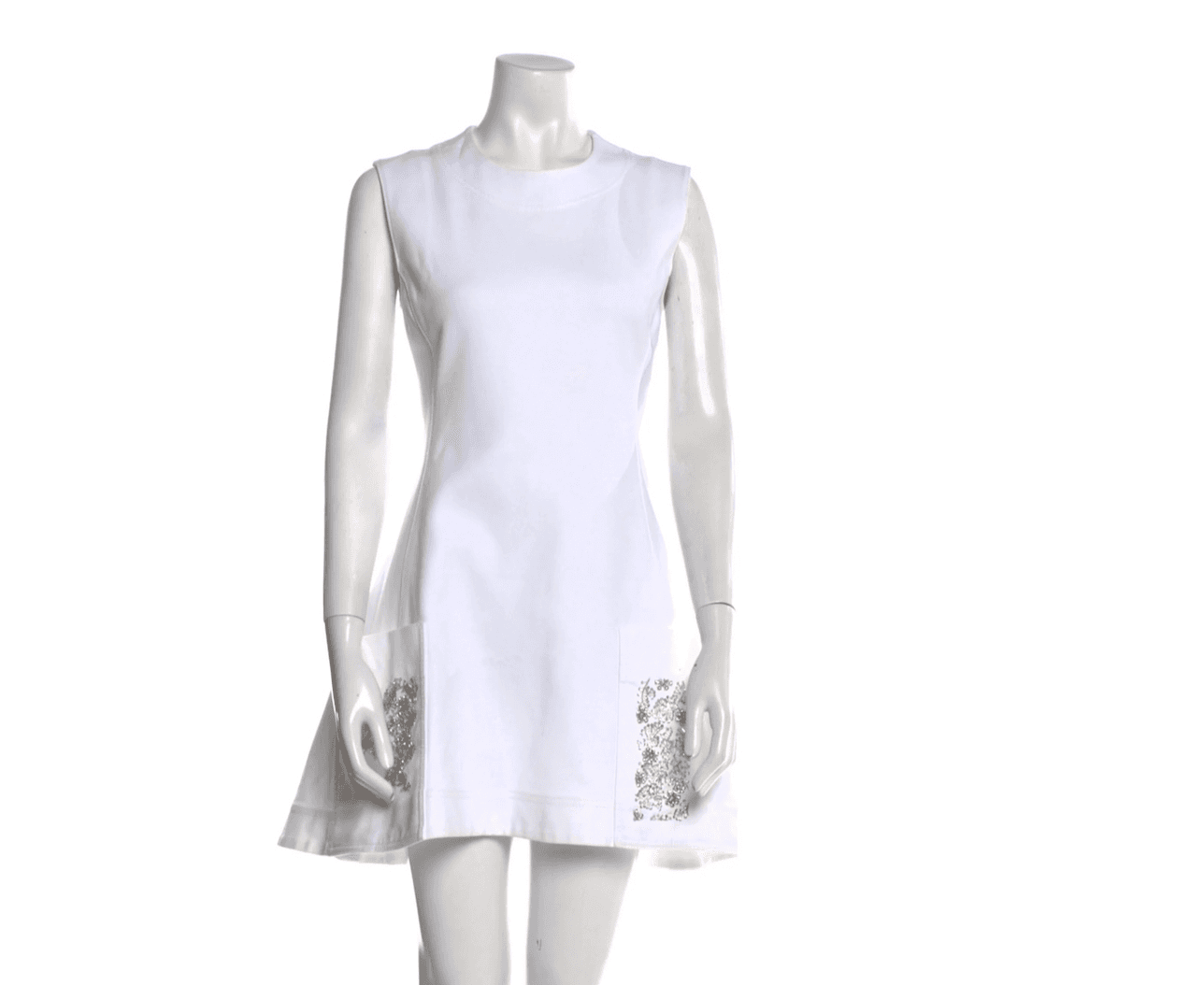 Christian Dior Resort White Dress 2016