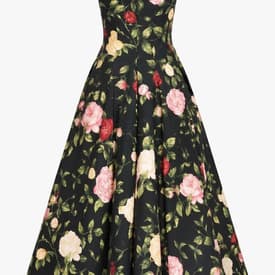 Oscar De La Renta Floral Gown — image 2