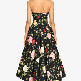 Oscar De La Renta Floral Gown — image 4