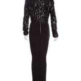 Elie Saab Sequined V-neck Gown — image 3