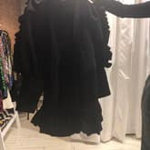 Ellery Black Ruffle Dress — image 1