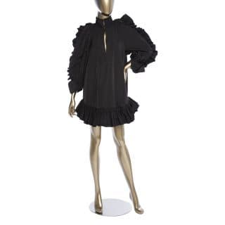 Ellery Black Ruffle Dress