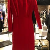 Emilia Wickstead Milan Open Back Wool Crepe Dress — image 1