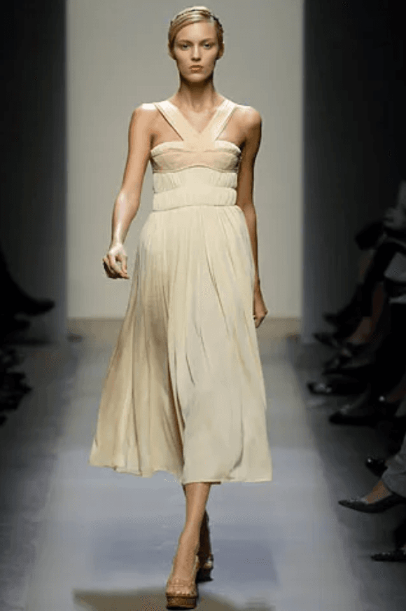 Bottega Veneta S/s 2008 Ruched Gown